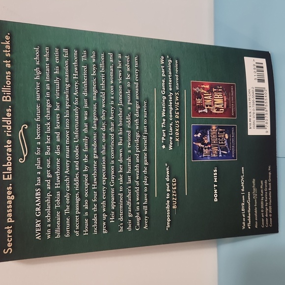 The Inheritance Games Paperback Book by Jennifer Lynn Barnes 📚 - Picture 2 of 2